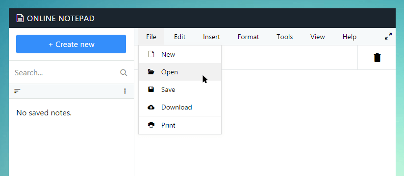Open text file in Winseo